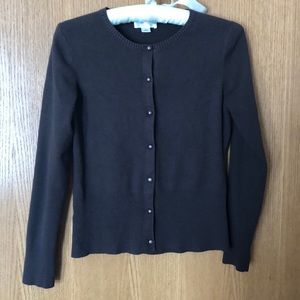 Chocolate brown cardigan